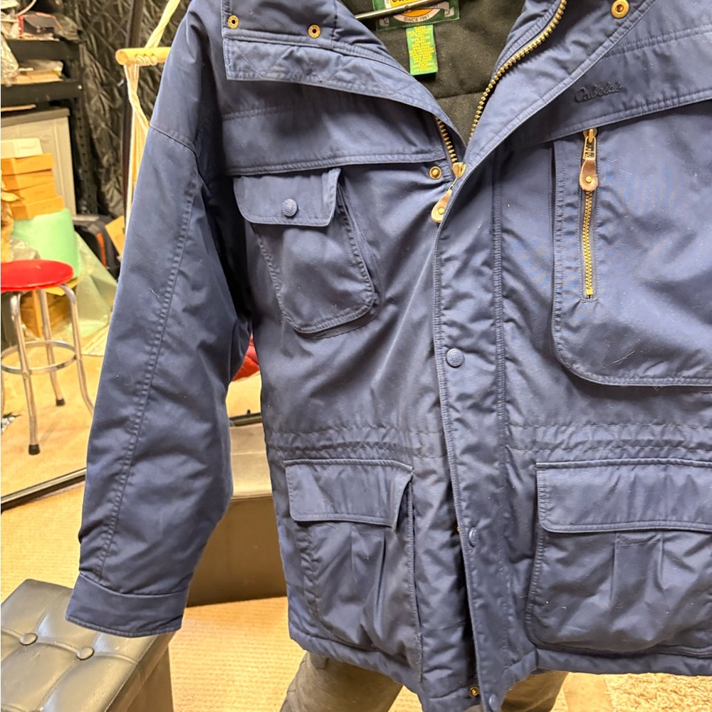 Cabela's Dark Blue Performance Jacket - image 4
